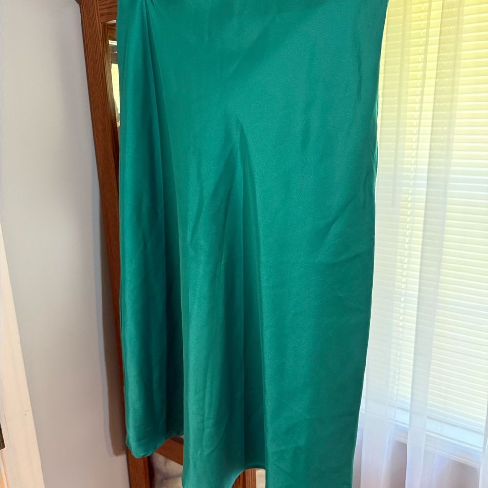 SHEIN Teal Midi Skirt
